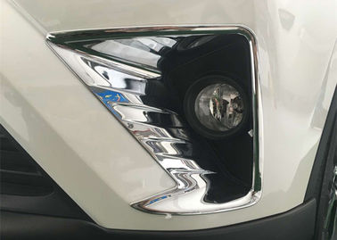 Dobra cena. Części dekoracji samochodowej dla TOYOTA Rav4 2016 2017 Chromed Front Fog Lamp Molding w Internecie