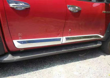 Dobra cena. TOYOTA Hilux 2016 2017 Revo Auto Body Trim Parts Side Door Molding Protection Plates (Płyty ochronne od formowania drzwi bocznych) w Internecie