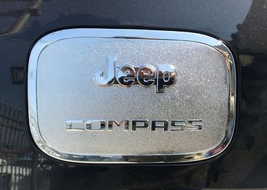 Dobra cena. Chromyzowane części wykończenia nadwozia dla Jeep Compass 2017, pokrywka zbiornika paliwa w Internecie