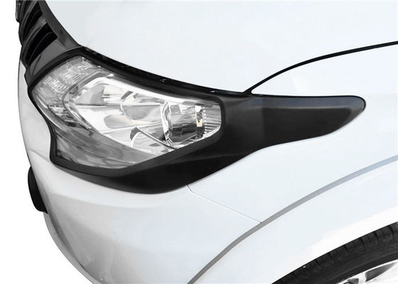 Dobra cena. Wytrzymałe akcesoria Czarny chromowany ramki reflektorów dla Mitsubishi Triton L200 2015 2018 w Internecie