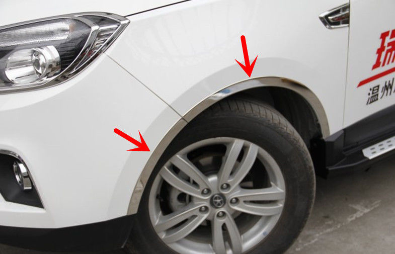 JAC S5 2013 Wheel Fender Trim / Stainless Steel Auto Fender Trim