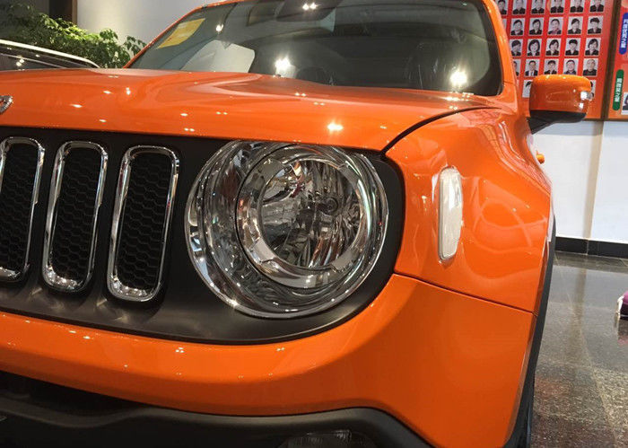 Durable Car Headlight and Taillight Molding Chrome For Jeep Renegade 2016