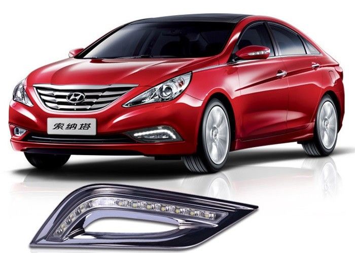 Hyundai New Sonata8 2010 2011 2012 LED Daytime Running Lights Fog Lamp Frame