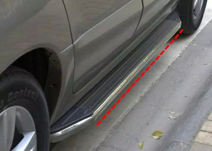 Customized Bright Side Vehicle Running Boards For Renault Koleos 2009 2012