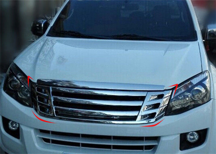 ISUZU D-MAX 2012 2013 2014 2015 Modified Front Grille , Black and Chrome