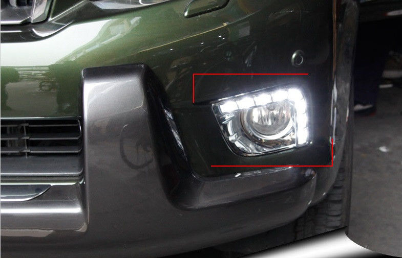 Toyota Prado 4000 FJ150 2010 LED Daytime Running Lights Car LED DRL Daylight