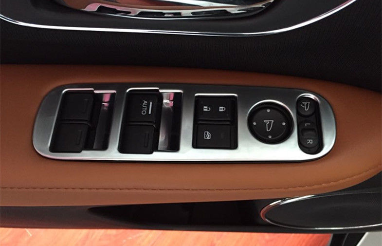 HR-V 2014 Auto Interior Trim Parts , Chromed Window Switch Cover