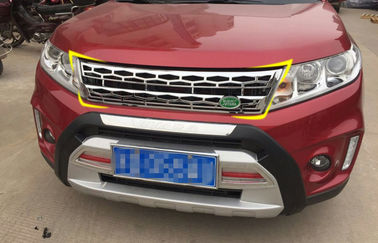 Dobra cena. SUZUKI VITARA 2015 Części zamienne samochodowe przednie kromowe siatki samochodowe srebrne / czarne w Internecie