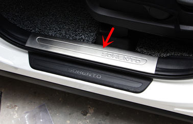 Dobra cena. Polerowane oświetlone prawy drzwi bocznych Płyty szczotkowe dla Kia All New Sorento 2015 w Internecie