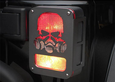 Dobra cena. Stalowa latarnia samochodowa chromowa przednie światło bezel dla 2007 - 2017 Jeep Wrangler JK, styl inżyniera / styl Iron Man w Internecie