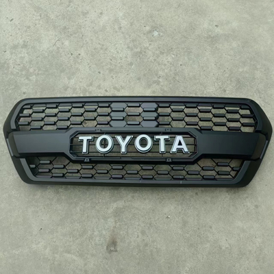 Dobra cena. Lekki ABS Plastic Czarny Pokrycie przedniej siatki dla poprawy wyglądu pojazdu TOYOTA TACOMA 2016-2020 w Internecie