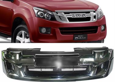 Dobra cena. ISUZU D-MAX 2012 2013 2014 2015 OE Style Chromed Front Grille z czerwonymi literami Producenci w Internecie