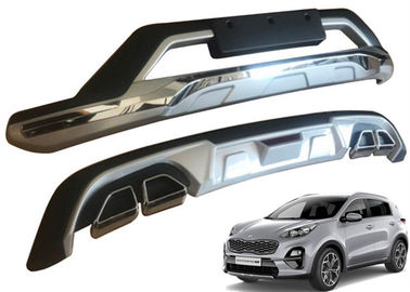 Dobra cena. Eksport przednia ochrona zderzacza i tylny dyfuzor z chromowaną garniturą dla 2019 Kia SPORTAGE w Internecie