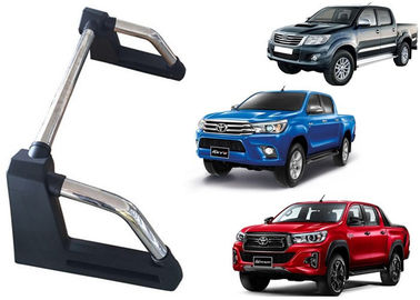 Dobra cena. Sprzedawcy hurtownicy standardowe stalowe regały dachowe Rulowe pręty dla Toyoty Hilux Vigo Revo Rocco w Internecie