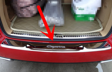 Dobra cena. Płyty podnóża drzwi ze stali nierdzewnej / zewnętrzna oryginalna tylna pedałka dla Porsche Cayenne w Internecie