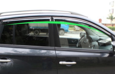 Dobra cena. Deflektory wiatrowe dla Renault Koleos 2009 Osłony okien samochodowych z paskami wykończeniami w Internecie