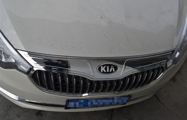 Dobra cena. ABS Chrome Auto Body Trim Parts For KIA K3 2013 2015, Bonnet Trim Strip w Internecie